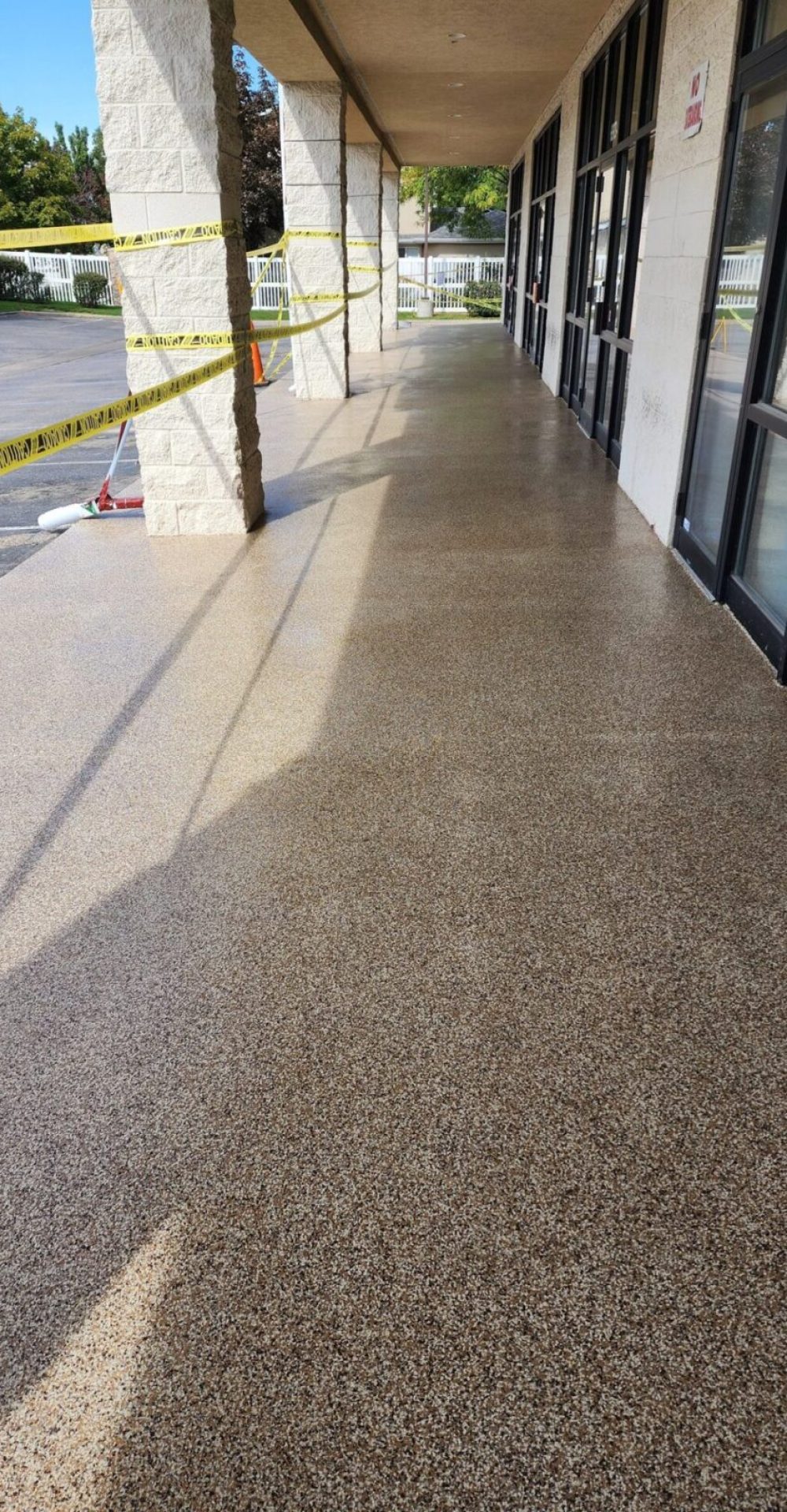 epoxy flooring shopping center, after repairs epoxy flooring shopping center, after repairs